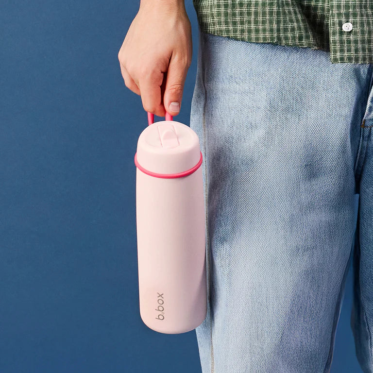 690mL Insulated Flip Top Bottle | Pink Paradise