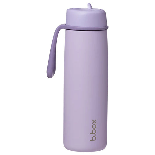 690mL Insulated Flip Top Bottle | Lilac Love