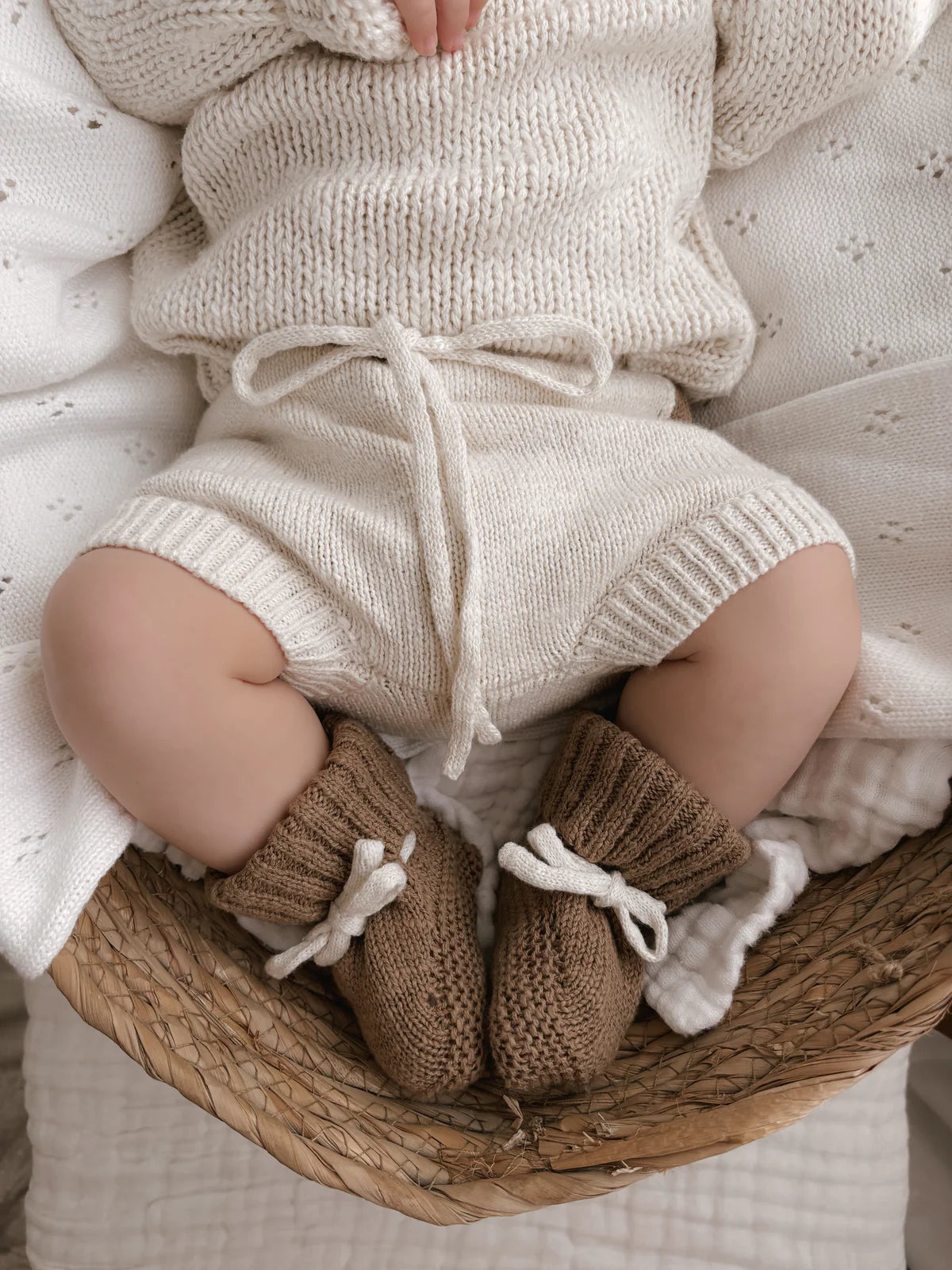 Textured Cedar Booties