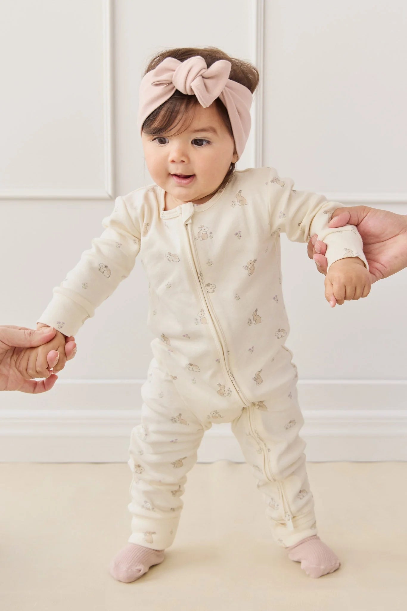 Organic Cotton Reece Zip Onepiece | Penny’s Baby Friends