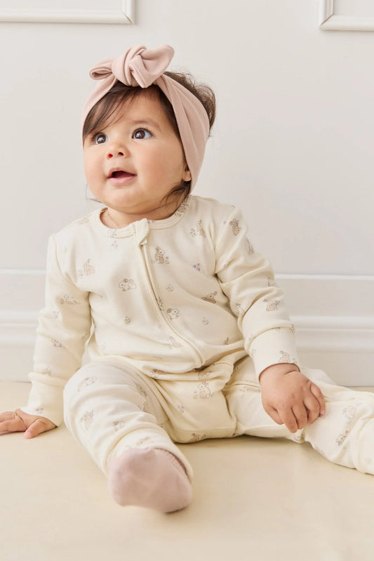 Organic Cotton Reece Zip Onepiece | Penny’s Baby Friends