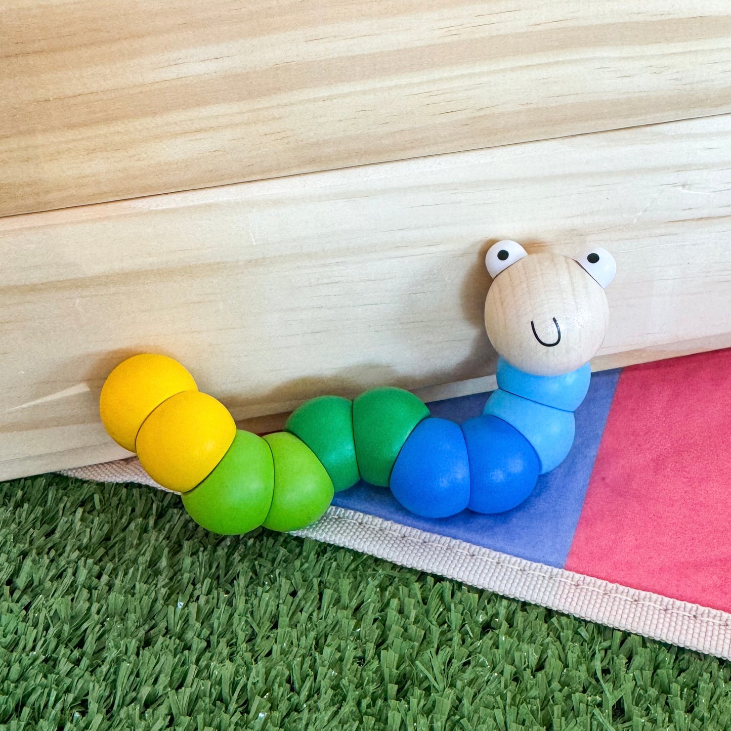 Bendy Wooden Sensory Worm