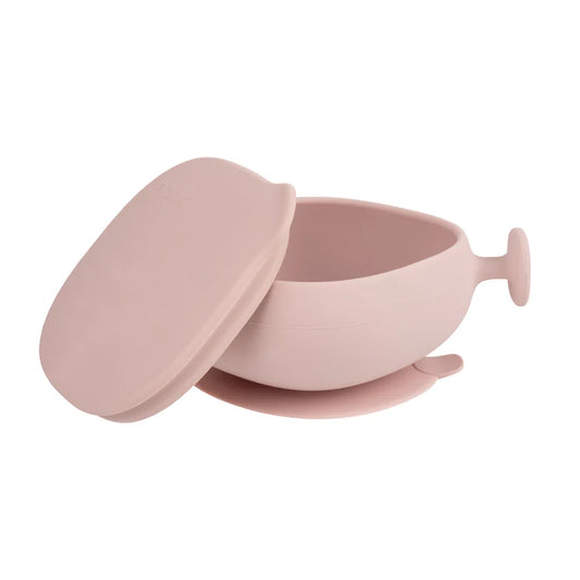 Silicone Bowl with Lid | Blush