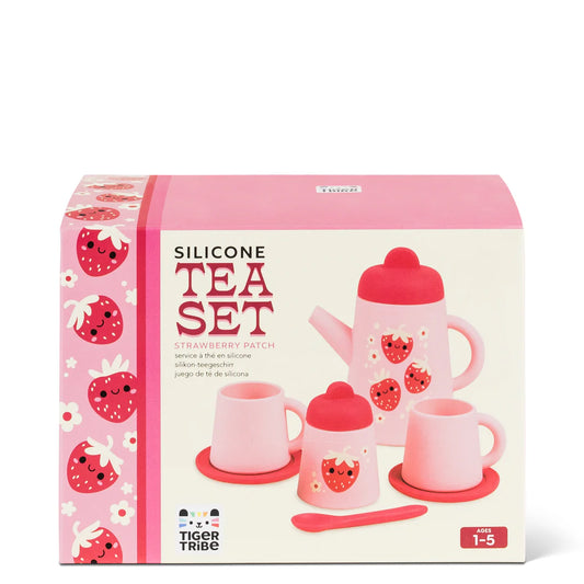 Strawberry Patch Silicone Tea Set