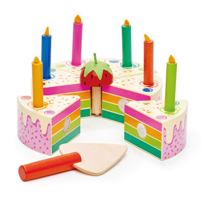 Rainbow Birthday Cake